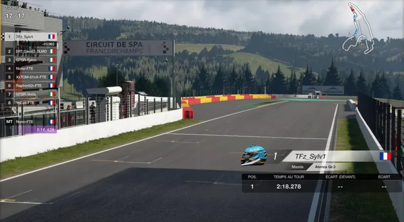 Championnat Mazda - petite finale