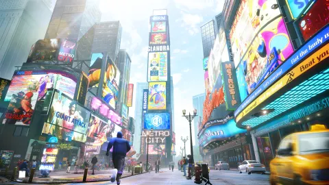 Street Fighter 6 Arjun pendant une séquence de gameplay officielle