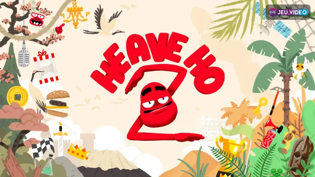 Heave Ho 2 trailer et key art officiel du party game coopératif