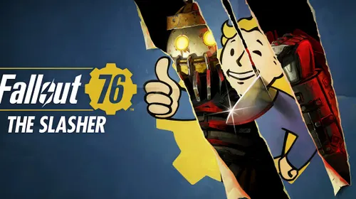 Fallout 76 roadmap : logo et visuel de The Slasher