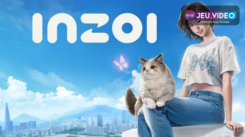 inZOI mise à jour avec Zois, logo officiel et ambiance de life sim réaliste