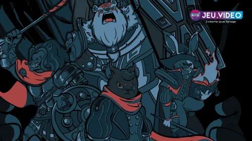 Rogue Reigns sortie montrant les héros sombres du roguelike deckbuilder
