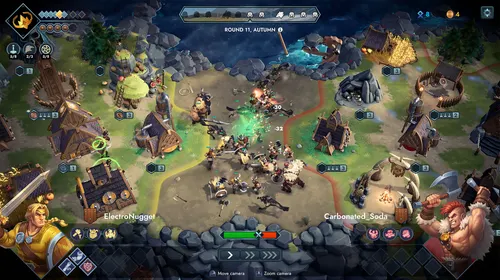 Northgard : Battlegrounds, capture du jeu accompagnant son lancement en accès anticipé