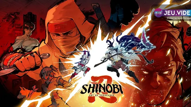 Shinobi Art of Vengeance trailer avec Joe Musashi sur visuel officiel Nintendo