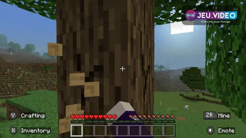 Paysage officiel Minecraft au crépuscule rappelant de préparer un abri avant l’arrivée des monstres