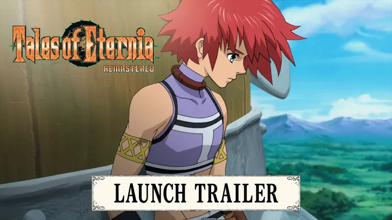 Tales of Eternia Remastered, couverture de l’annonce de lancement du 16 octobre 2026