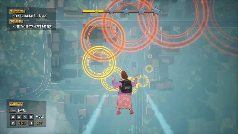 3 out of 10 - parachute