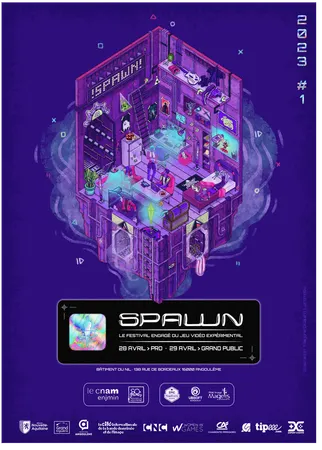 Spawn 2023, le festival gratuit de jeux expérimentaux à Angoulême !