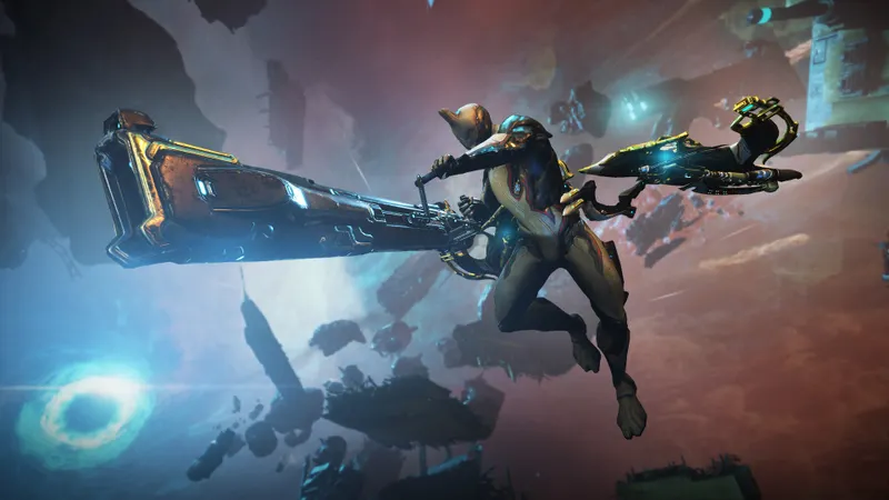 Warframe análisis: efectos visuales durante una misión