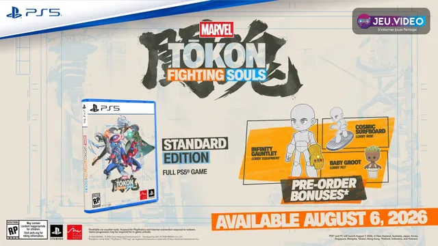Marvel Tōkon Fighting Souls avec les Avengers dans le trailer officiel