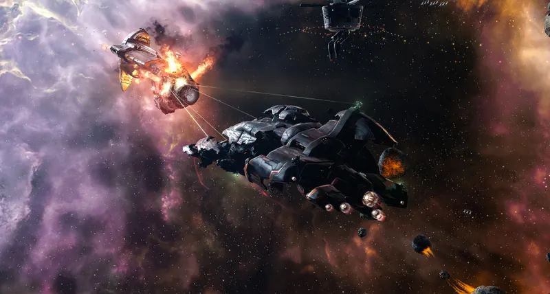 Official EVE Online visual accompanying the verification of an activity such as exploration, trading or missions