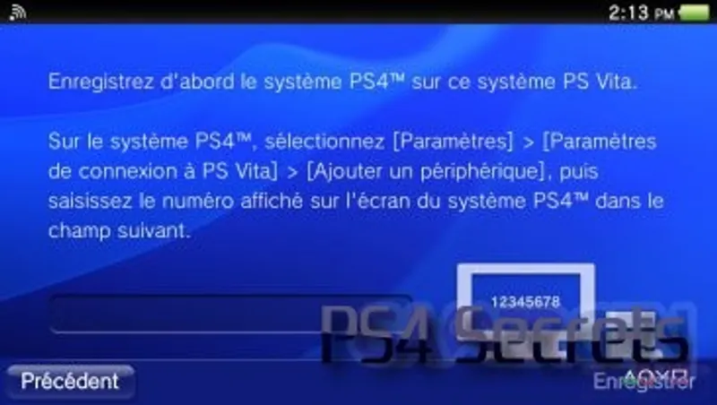Mode d'emploi de la fonction Remote Play avec la PSvita