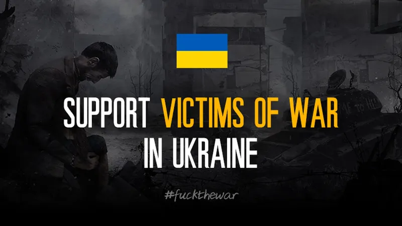 Des studios de jeu vidéo affichent leur soutien à l'Ukraine