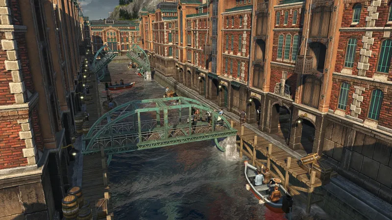 Capture officielle de Anno 1800 montrant le contexte de gameplay pour l'étape 2 du guide joueur