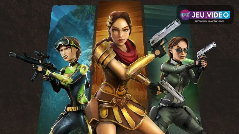 Lara Croft dans Tomb Raider I-III Remastered avec les trois aventures réunies pour préparer une première partie