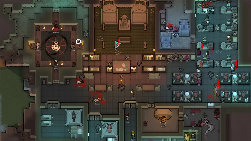 Laboratoire RimWorld Anomaly près d’une zone de confinement pour organiser l’étude sombre