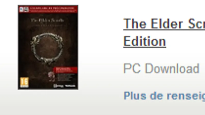 Acheter Elder scrolls online, recevez AC3 ou AC4
