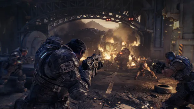 Gears of War : E-Day, visuel officiel de la galerie Steam