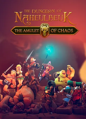 Le donjon de naheulbeuk : l'amulette du désordre — jaquette du jeu