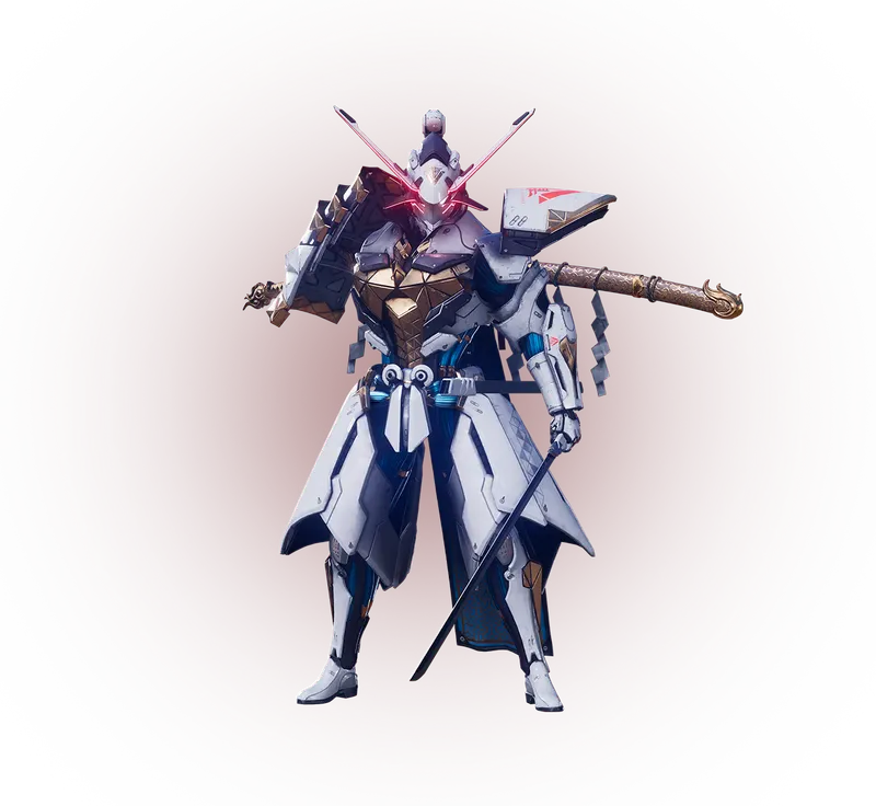 Kagachi en armure blanche dans Ninja Gaiden 4, adversaire d’élite à observer avant d’attaquer
