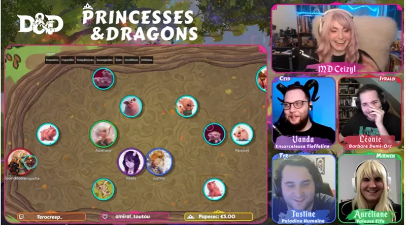 Derrière l'écran : Ceizyl streameuse de parties de jeu de rôles "J’espère que ce loisir va continuer d’attirer des personnes de tout âge et de tout horizon