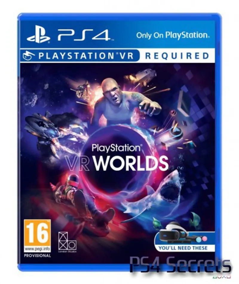 Les premières jaquettes de jeux Playstation VR