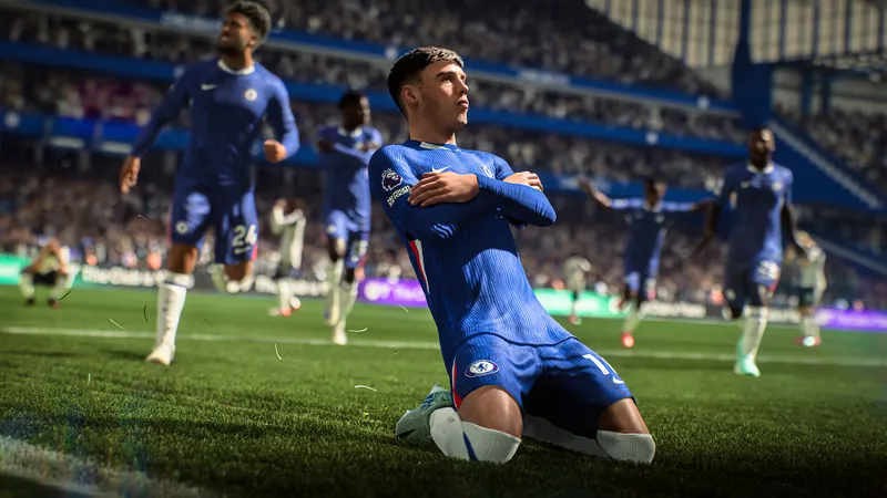 Capture officielle de EA Sports FC 26 montrant le contexte de gameplay pour l'étape 2 du guide joueur