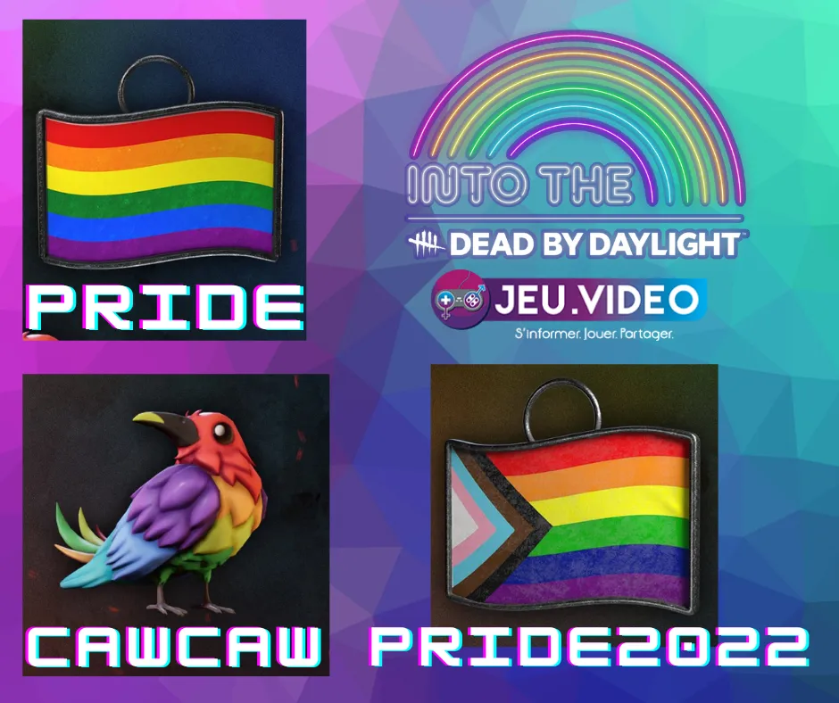 Charmes Pride Fierté LGBT Into the Rainbow Dead by Daylight Codes