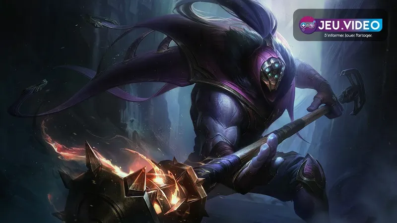 Splash art officiel de Jax mis en avant comme meilleur pick top lane dans cette tier list League of Legends du patch 26.12