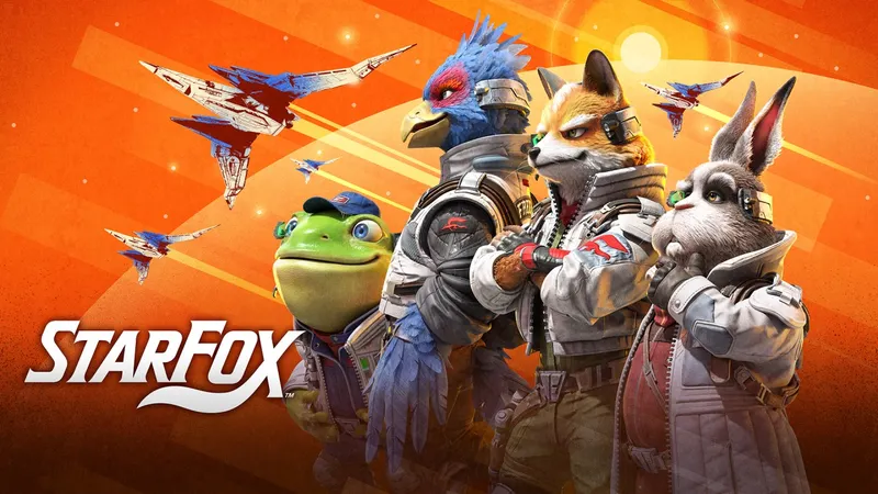 Star Fox Switch 2 montre Fox McCloud, son equipe et les Arwings du remake