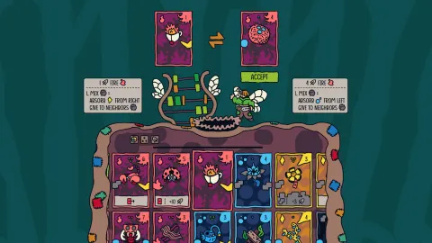 Alchi avis : visuel officiel Steam du roguelike deckbuilder stratégique