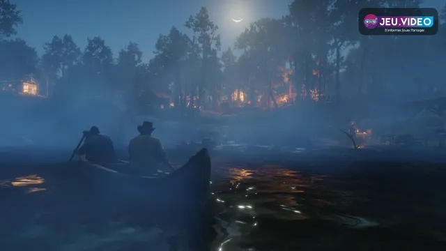 Illustration officielle de Red Dead Redemption 2 montrant Arthur Morgan à cheval dans l’Ouest américain
