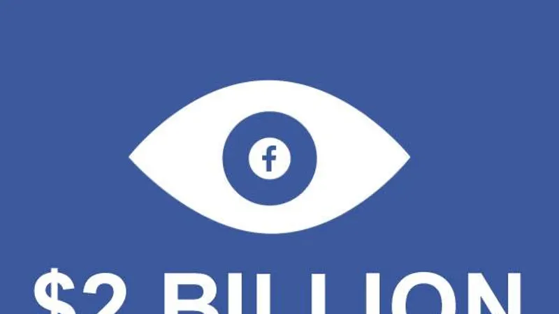L'entreprise Oculus VR est achetée par Facebook