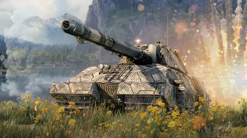 Visuel officiel paysage de World of Tanks pour illustrer le guide de préparation des réglages sur PC