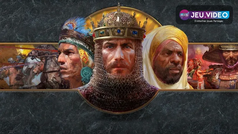 Age of Empires II Mac avec armées médiévales et cités fortifiées en 4K