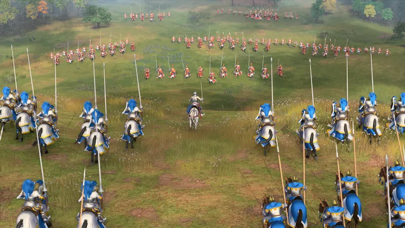 Capture officielle de Age of Empires IV montrant le contexte de gameplay pour l'étape 1 du guide joueur